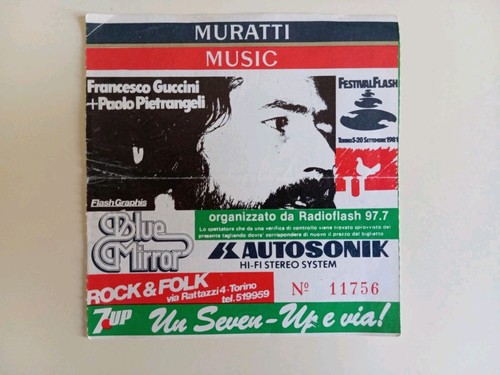 Biglietto usato concerto