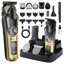 Tagliacapelli Professionale 6in1 Kit Completo Taglia Capelli e Barba Uomo 21 PCS