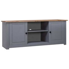Pino Massello Mobile Porta TV Panama Range Naturale Credenza Mediale vidaXL