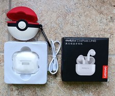 Auricolari cuffie Lenovo ThinkPlus LP40 TWS Wireless cuffie White Pari al Nuovo