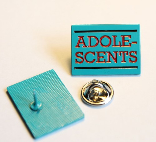 Adolescents pin blue - blue, (mba