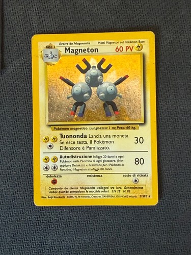 Pokemon tcg magneton 102 set - 9/102,