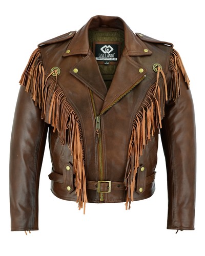 Giacca pelle gallanto vintage - giacca,