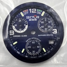 NOS Settore 255 Cronografo Esfera 5215326188 Orologio Vintage