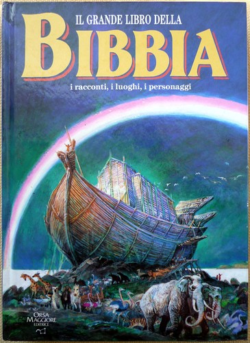Grande libro della bibbia - libro,