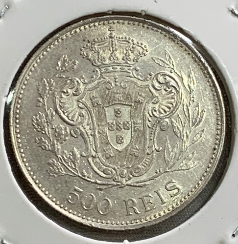 1908 portogallo 500 réis - 1908,, portogallo,