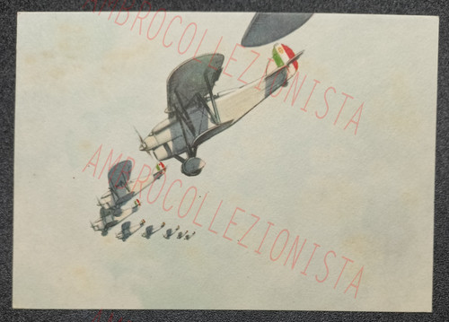 Cartolina regia aeronautica - cartolina,