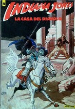 INDIANA JONES N. 9 - LA CASA DEL DIAVOLO AA.VV. ALESSANDRO DISTRIBUZIONI 1986 