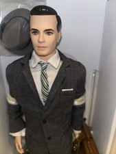 Barbie Silkstone Mad Men Don Draper bambola etichetta oro Mattel R4536 2010 nuovo con scatola