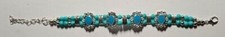 BRACCIALE DA DONNA CON PERLINE TURCHESE