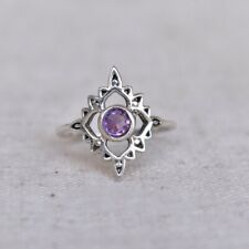 925 Argento Naturale Ametista