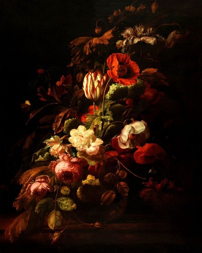 Quadro natura morta barocco
