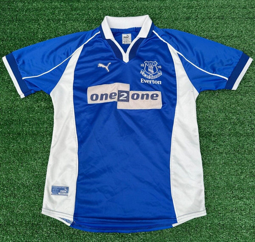 Maglietta home everton 2000 - maglietta,
