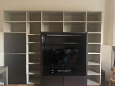 Parete attrezzata poliform - parete,