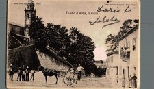 Cuneo Diano D'Alba la Piazza Carretto Cavallo F. piccolo  spedita