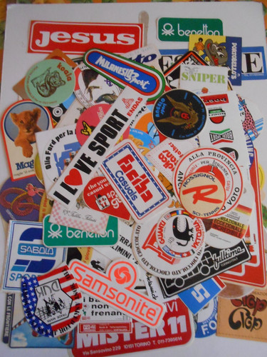 Adesivo sticker lotto 100 - adesivo-sticker-lotto,
