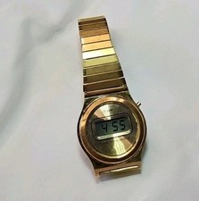 Orologio digitale LCD vintage uomo Texas Instruments (batteria nuova) si presenta benissimo!