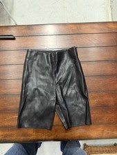 pantaloncino pelle zara