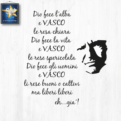 Adesivo wall sticker vasco - adesivo,