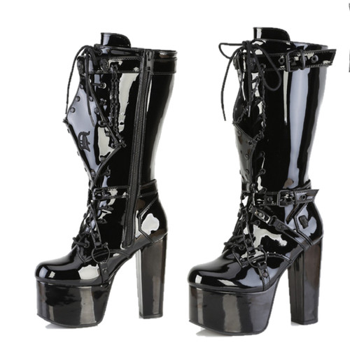 Demonia torment chunky - demonia, heel