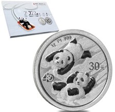 Cina Panda Oro 2022 platino