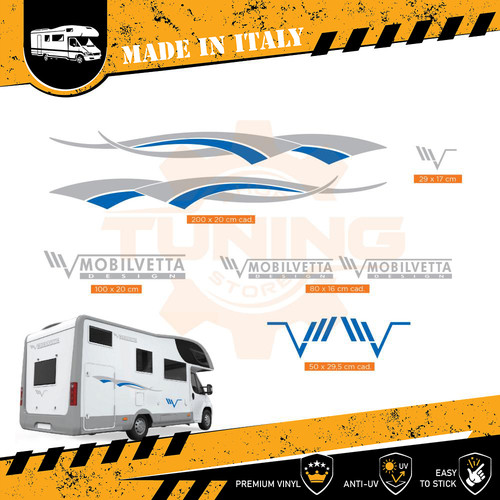 Decalcomania adesivi camper - decalcomania,