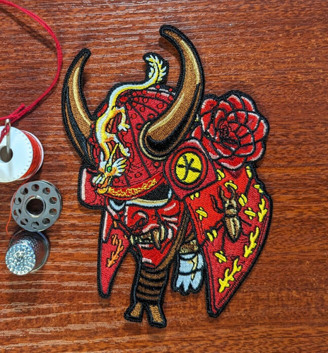 Samurai kabuto patch elmetto - kabuto,