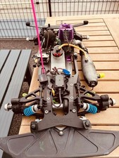 Serpent Vector 1/8 Centrale RC Telaio Radiocomando Ricambi Auto COSÌ COM'È Ottimo