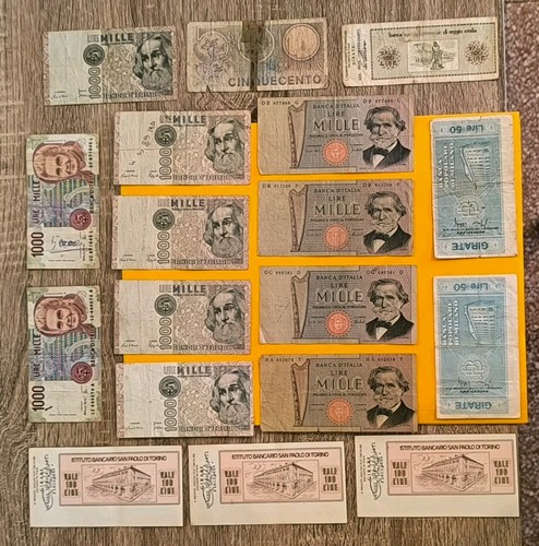 Italie billet 1000 lire - italie,