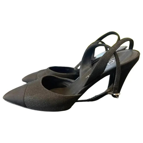Chanel slingback glitter - chanel,