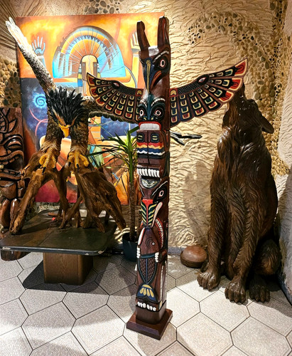 Totemfahl statua altezza - totemfahl,, 2,00