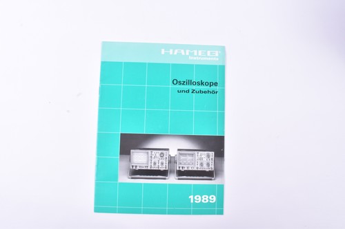 Catalogo oscilloscopi - , e