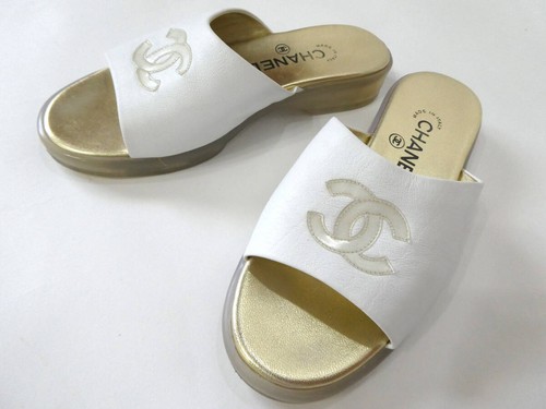 Chanel mule sandals coco - chanel,