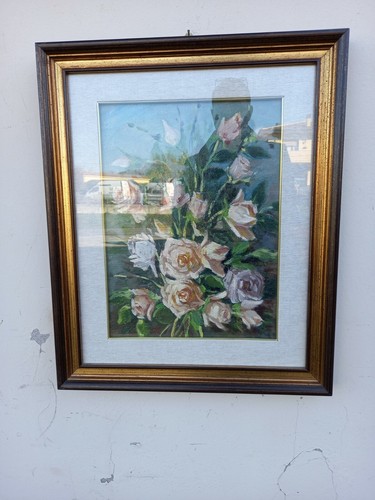 Quadro dipinto con cornice ad - con,
