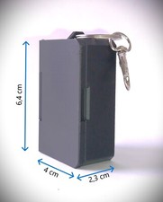 Scatolina Portaoggetti minuterie Unisex con moschettone portachiavi