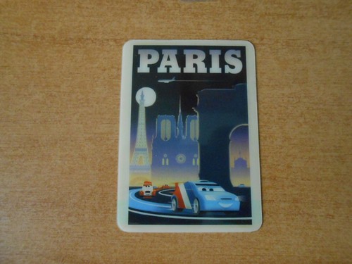 Figurina lamincards cars - cars,
