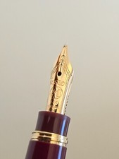 Montblanc 114 Mozart Burgundy (Rossa) Fountain pen - penna stilografica NOS