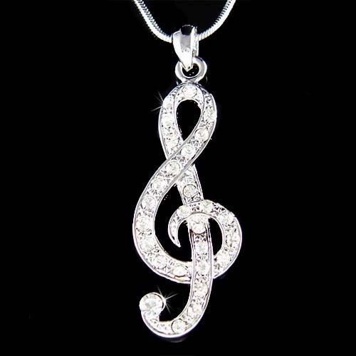 Charm collana nota musicale - charm,