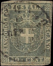 1860 Toscana, Italia 20c -