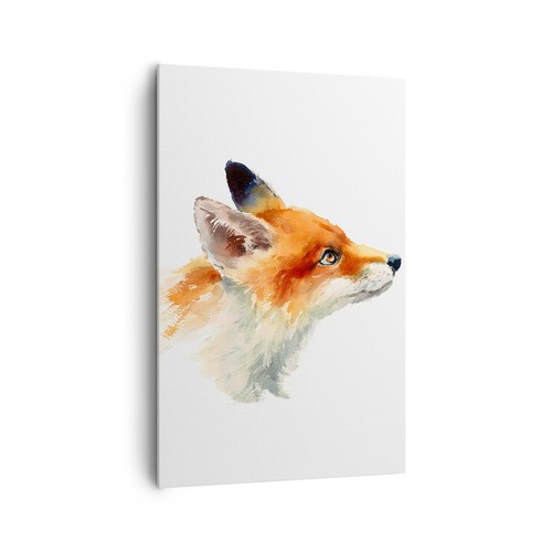 Quadro tela 80x120cm - su, volpe