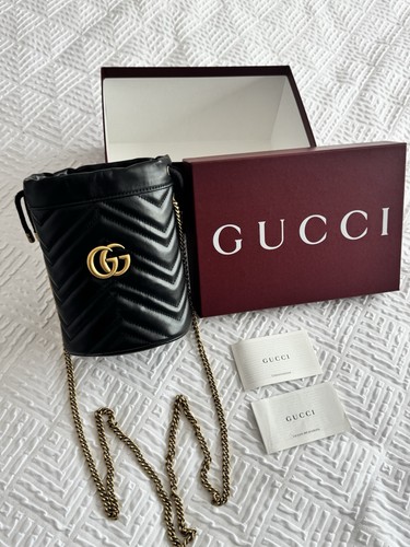 Mini borsa secchiello gucci - borsa, a