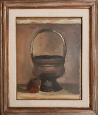MARIO MARCUCCI  - OLIO SU TAVOLA  - CM 50x40