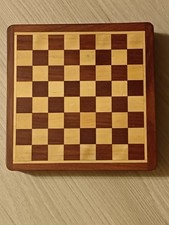 Scacchiera da viaggio in legno