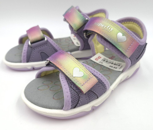 Sandali superfit pebbles - sandali, viola