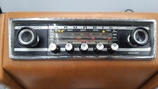 Grundig 3 pz. Funzionante anni 60. Autoradio, altoparlante e console centrale.