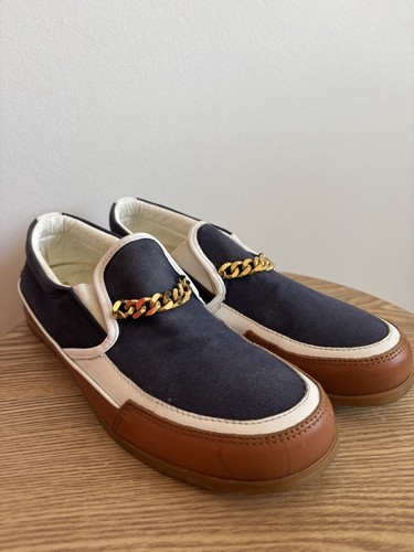 Mocassino dsquared2 blu pelle - dsquared2,