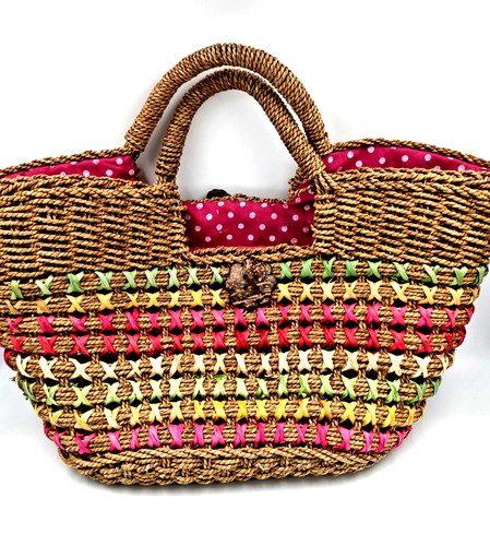 Borsa spiaggia alghe - , a