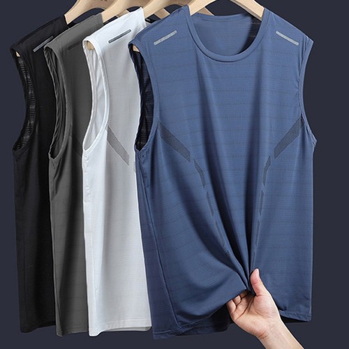 Gilet smanicato seta - , ghiaccio