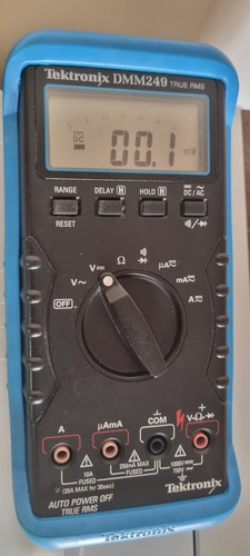 Tektronix tek dmm249 true - tektronix, rms