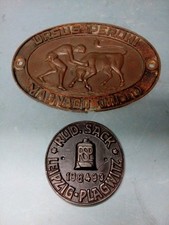 Placche Metalliche Industriali - Vintage - Archeologia Industriale